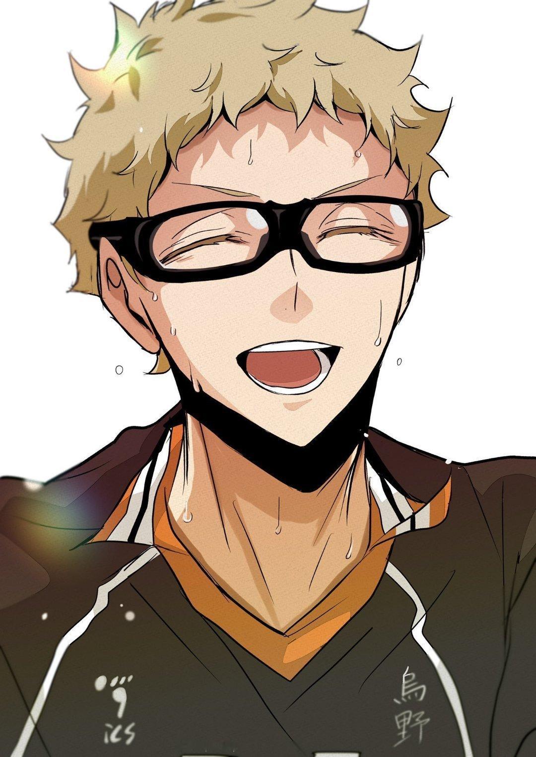 排球少年[超话]阿月的笑容 爱了爱了月岛萤二次元漫画 x:tsukipiko_1
