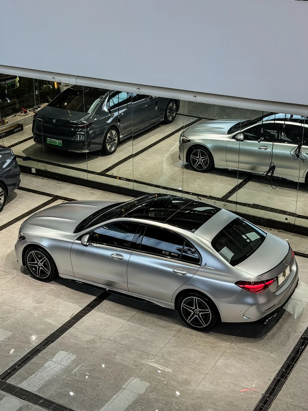 做梦都没想到奔驰C级，可以很科技质感气场