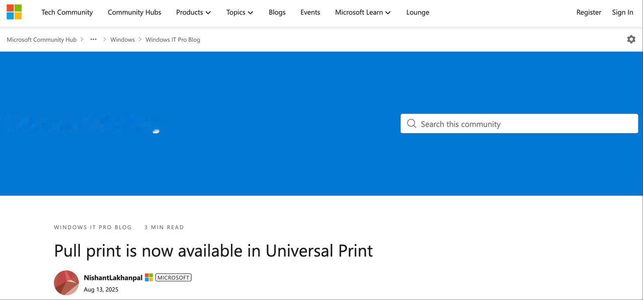 微软全量开放云打印 Universal Print Anywhere：扫码确认打