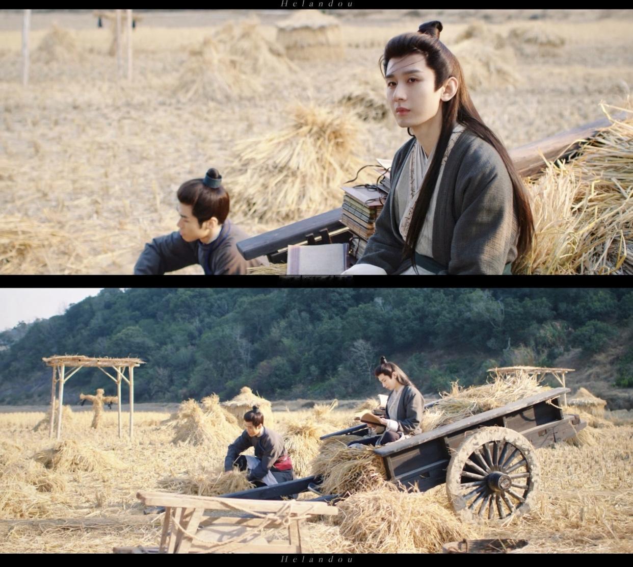 冲着成毅来的，
却被长安二十四计高级感镜头美学折服了，
这就是实景的魅力吗？
而