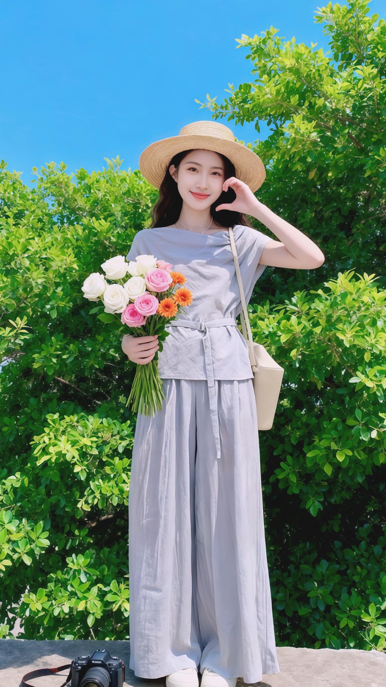 每日搭配分享👗时尚穿搭 出游穿搭 简单穿搭穿出自信穿出美丽 春天的美只有裙子才