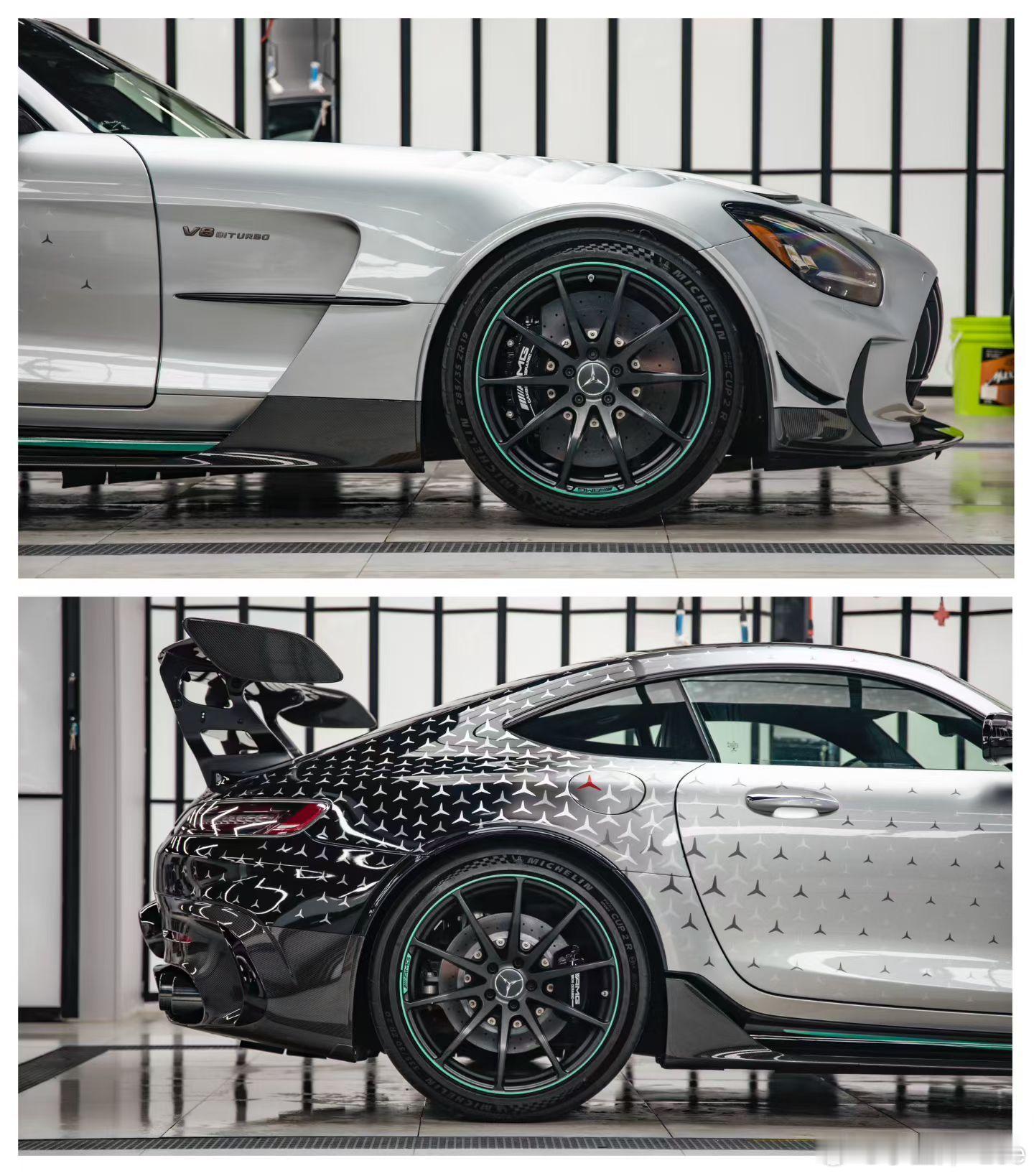 AMG GT black series星辉红星版一手未开票 底税理财车型比二手车