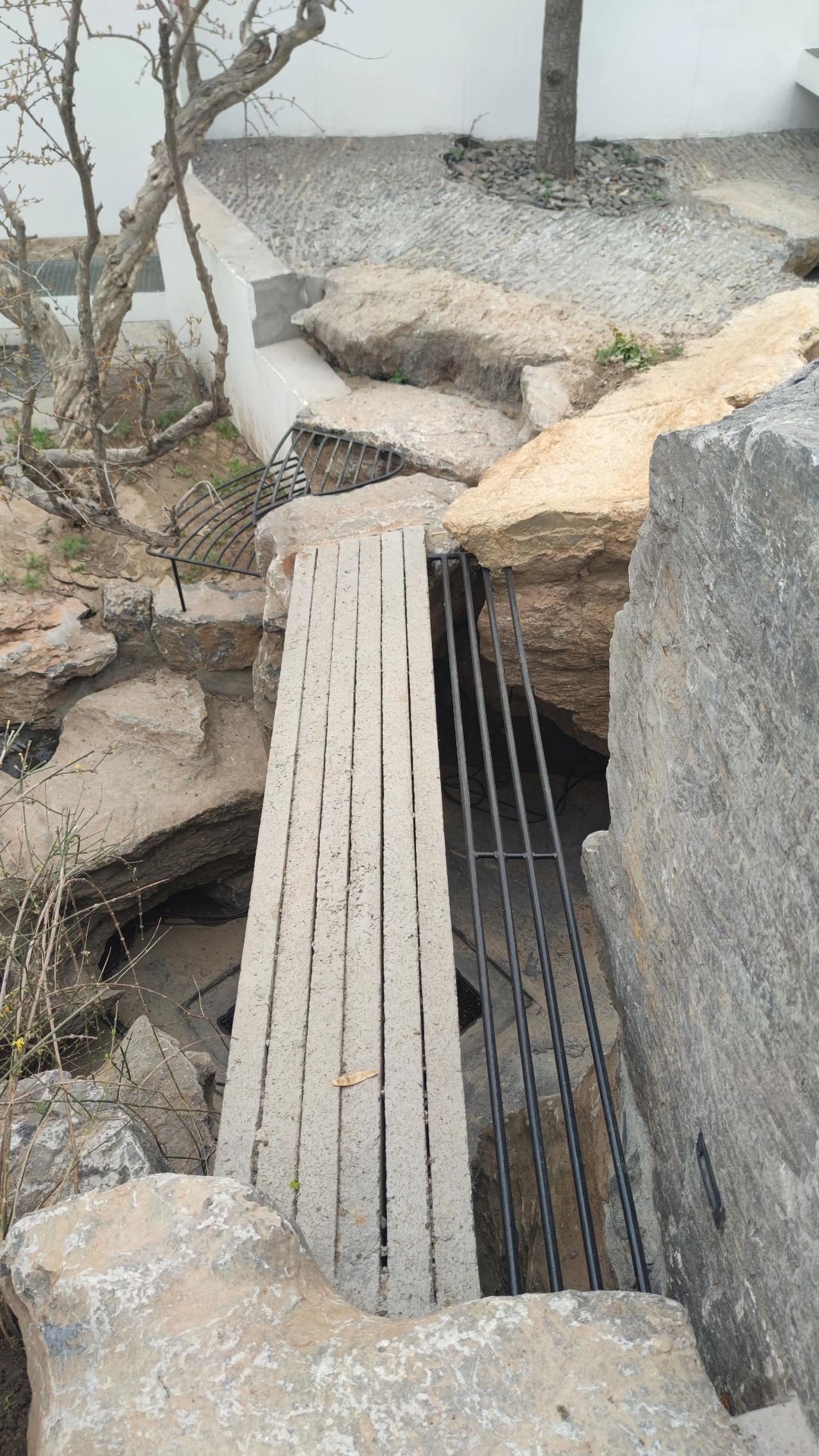 造园收尾阶段，待诗意养成，照片仅能表现一小部分现场感受。造园 庭园建筑学 庭院设