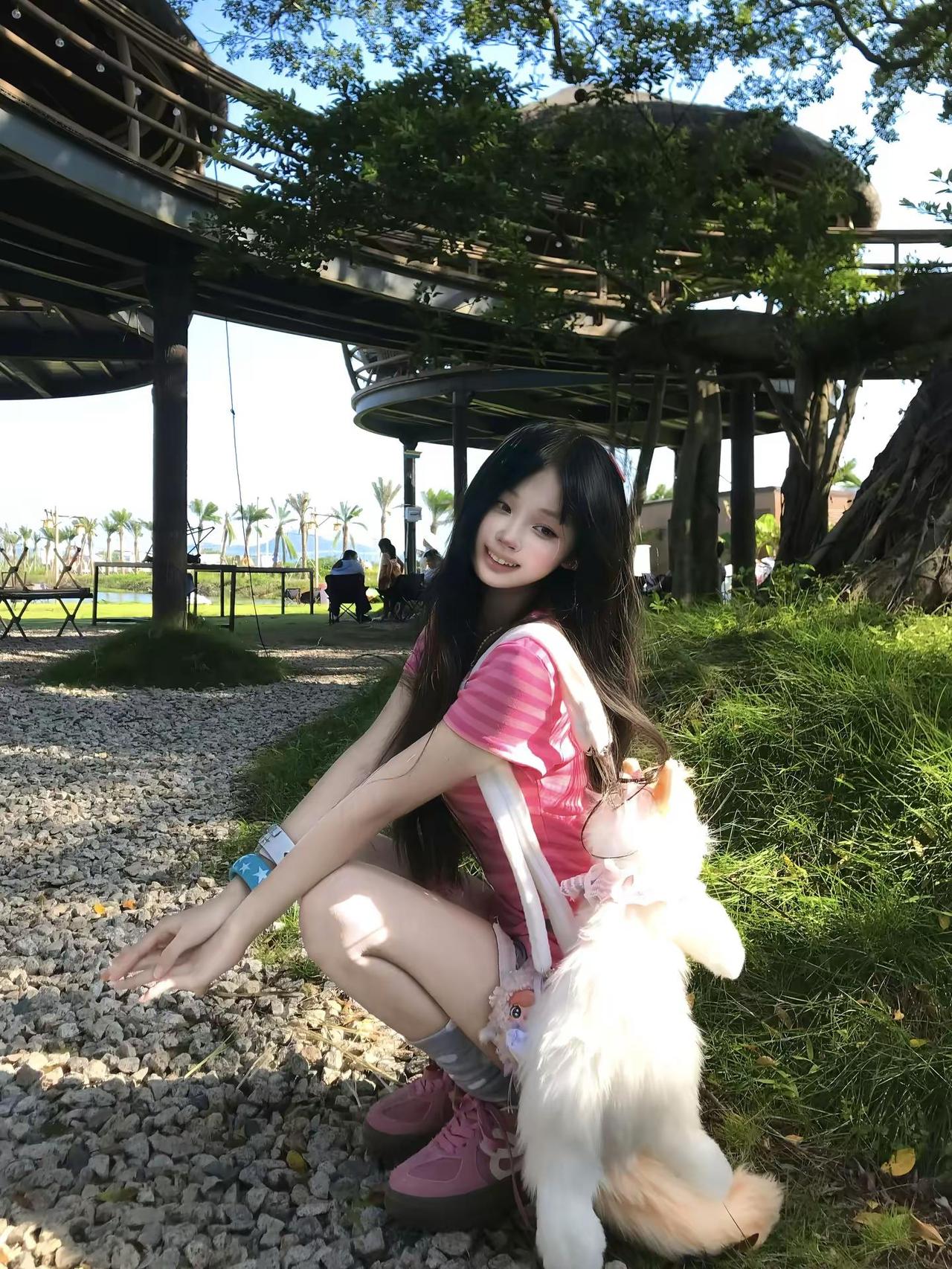 盛不盛开 花都是花。少女感夏日ootd 自然系ootd 甜妹穿搭随意拍 甜妹穿搭