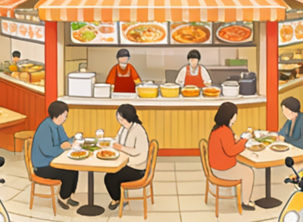 七鲜小厨爆火带动周边餐饮大涨特色小厨火爆出圈，带动周边餐饮齐升温，人间烟火最抚人