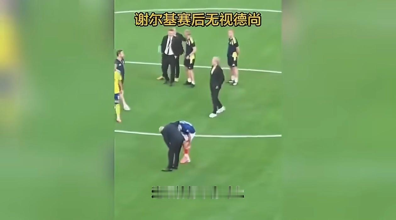法国队疑似出现内讧谢尔基扭头无视了德尚其实法国仁儿，内讧是常态当年拿破仑就是内讧
