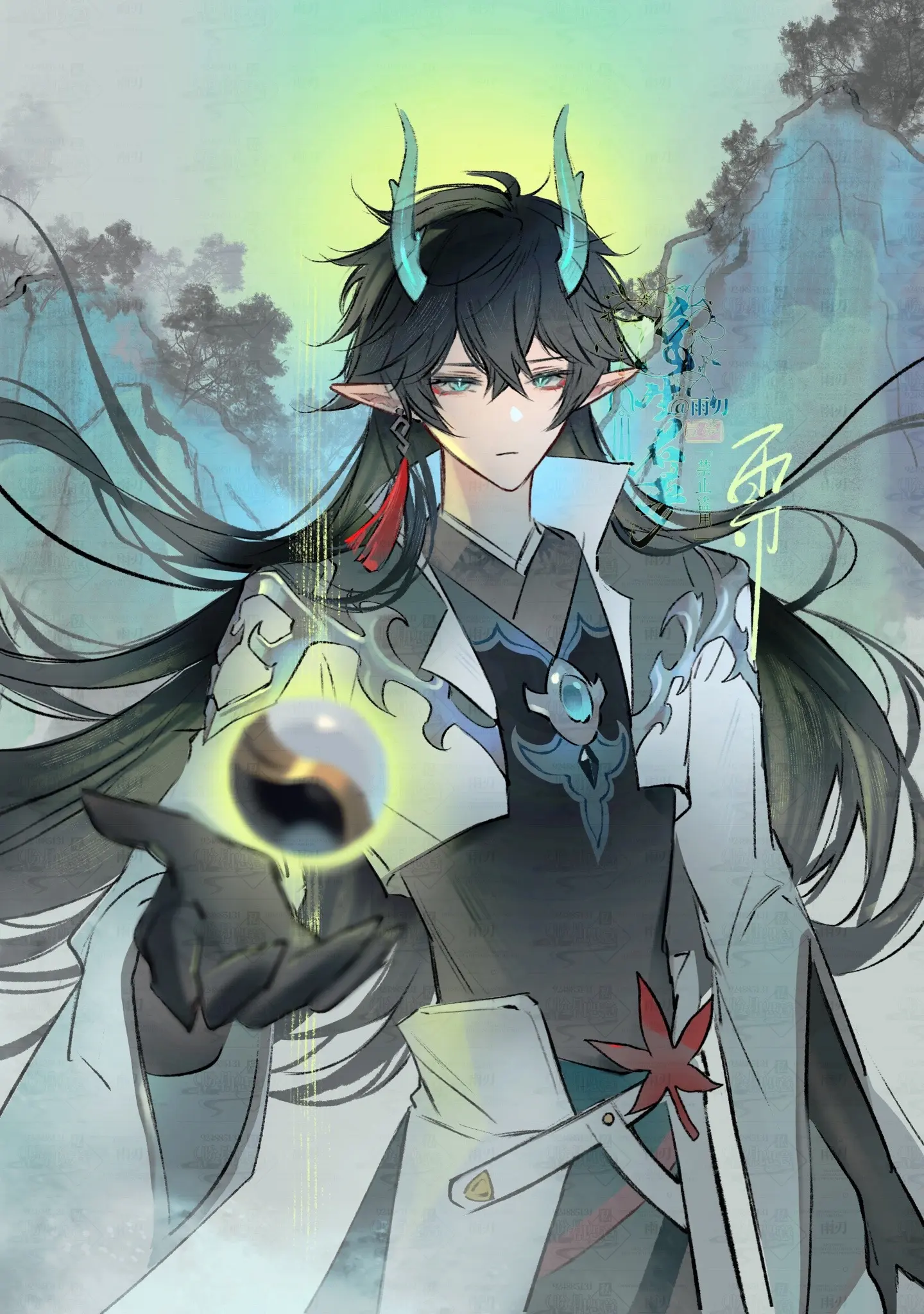 Cos自己画的龙龙易如反掌。发个图文版，家人们要自用的可以存存