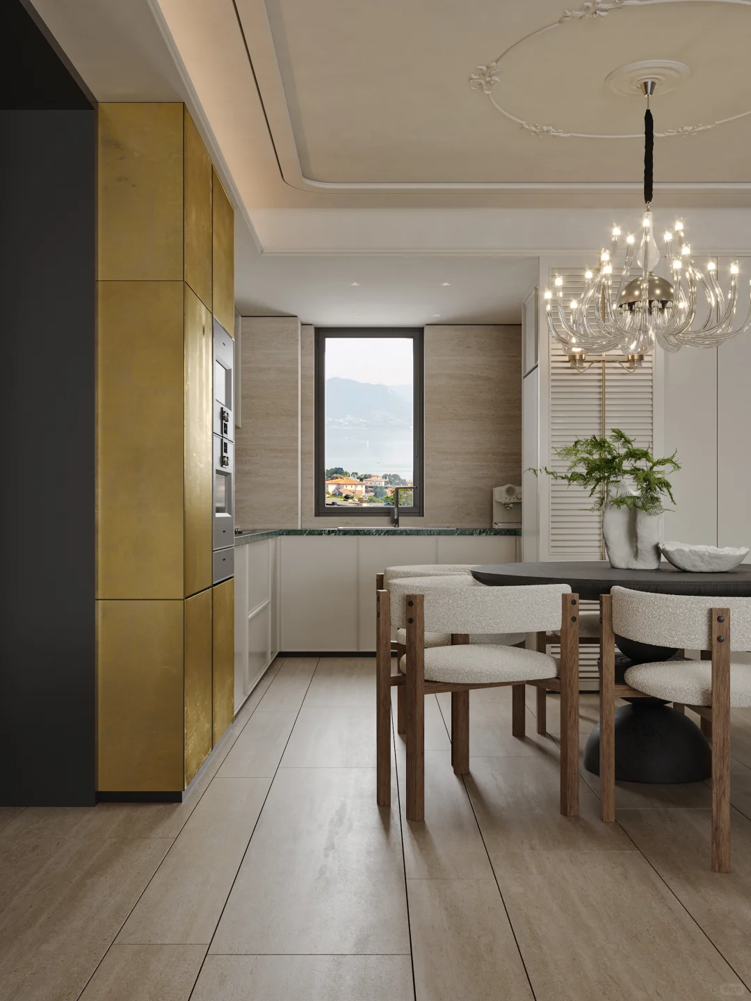 🔥昆明优雅精致复古大平层设计