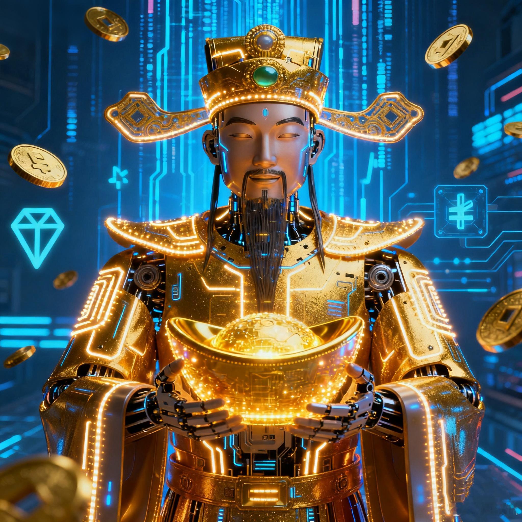 既然有电子月老的功能是不是也有电子财神的功能呢？许个愿吧！祝看到并点赞的朋友财来