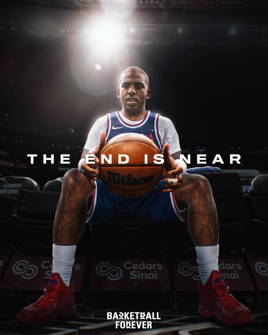 突发新闻：洛杉矶快船队后卫克里斯·保罗将在本赛季结束后退役——这将是他征战NBA