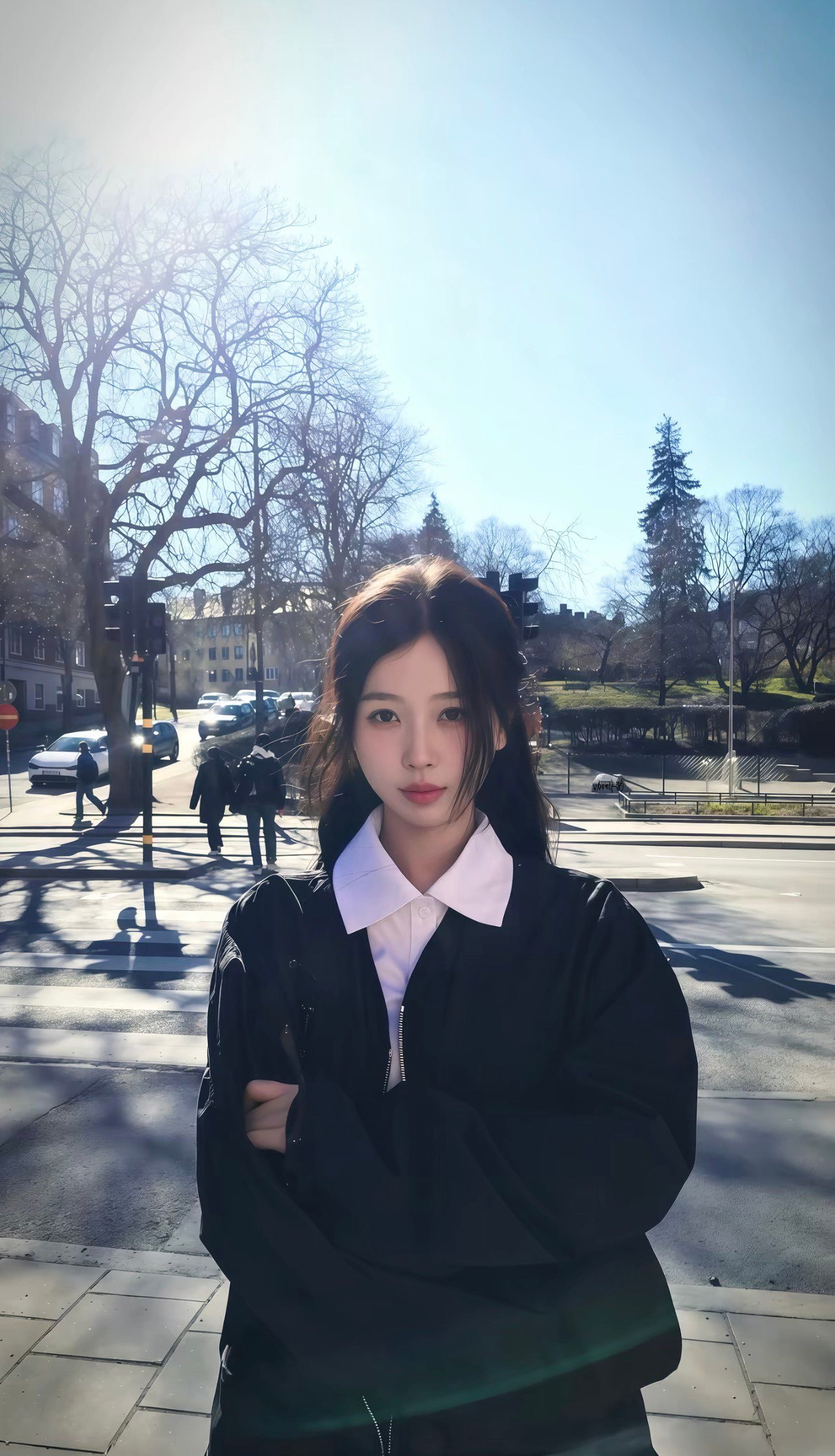 虞/书/欣×宁/艺/卓宁学姐，握过同一支笔，算牵手吗? 