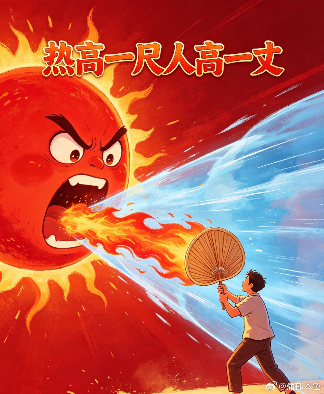 热高一尺人高一丈热浪席卷盛夏，热忱从未消减，迎难而上，自成锋芒。应对酷夏都是妙招
