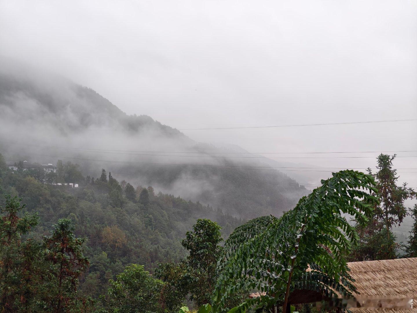 早呀，今天要拍新车试驾，但是这天气[苦涩][苦涩]云里雾里的，一直在下雨倨能聊[
