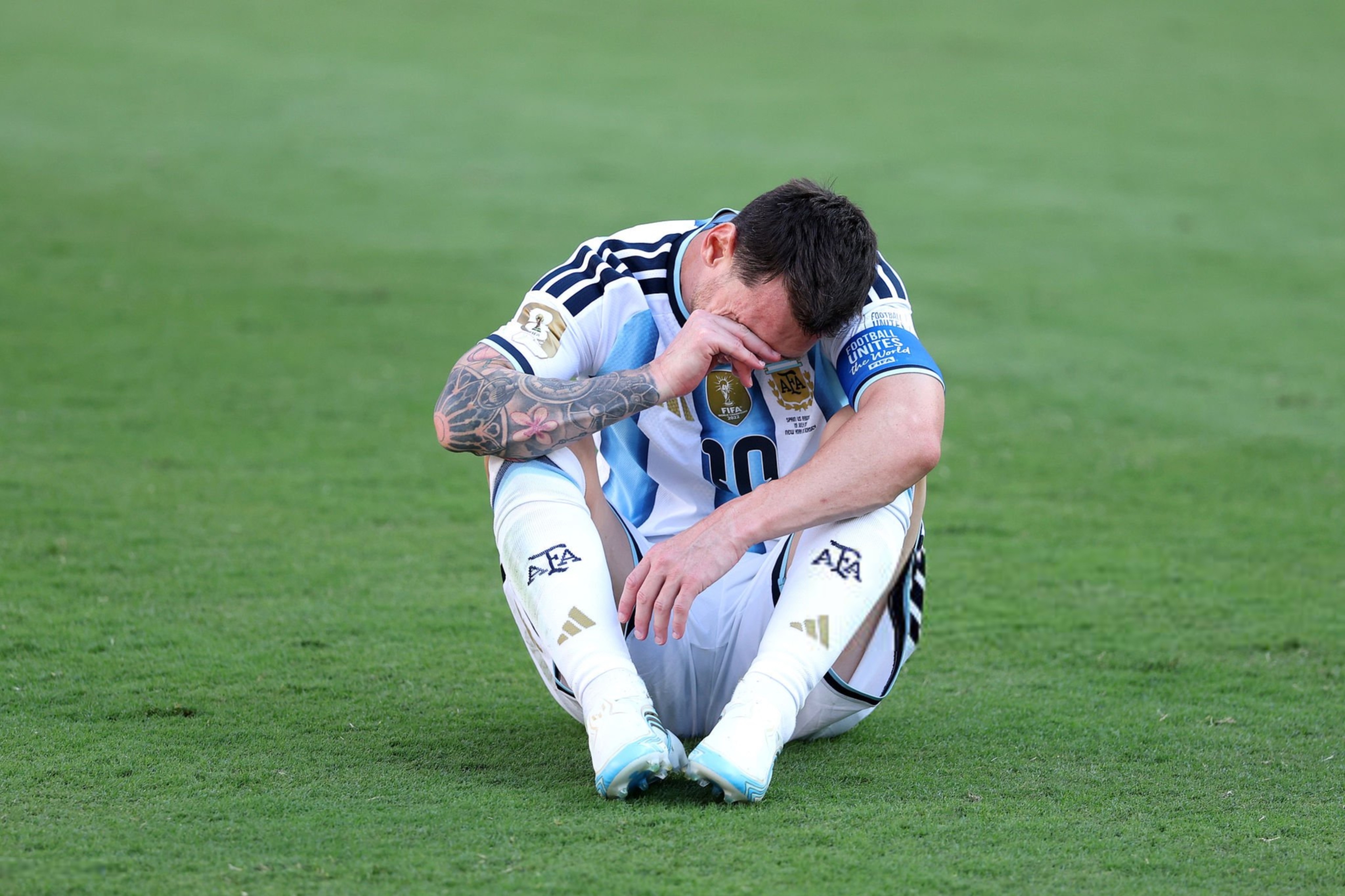 Lionel Messi 🥺💔西班牙1比0阿根廷