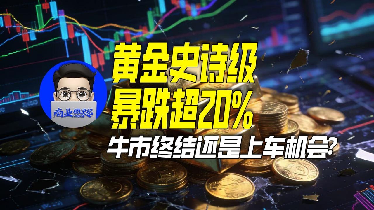 黄金暴跌：牛市终结，还是抄底上车的黄金机会？

黄金突然暴跌，有人慌得割肉离场，