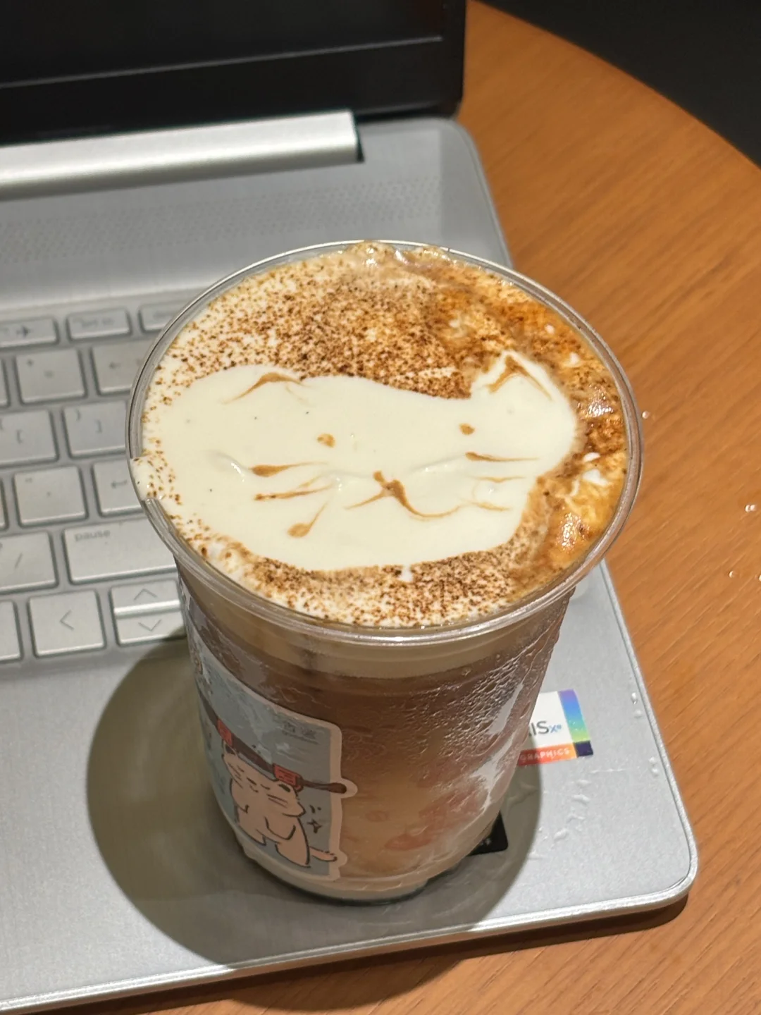 在古茗画猫被男友笑惨…