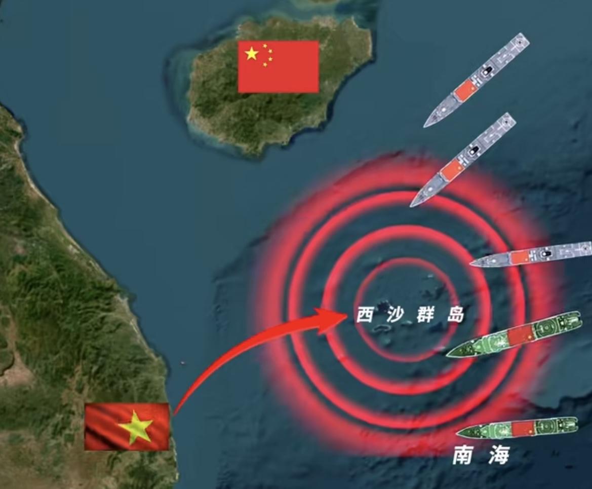 越南前一段还对我们感恩戴德呢，这么快翻脸不认人了，公然在主权问题上挑衅，持续在西