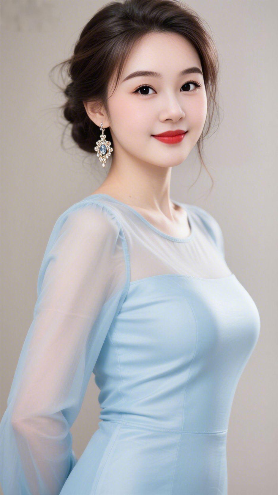 柔光漫染温柔时光
 
暖调柔光漫过素净的浅米色背景，没有繁杂的陈设，没有喧嚣的杂