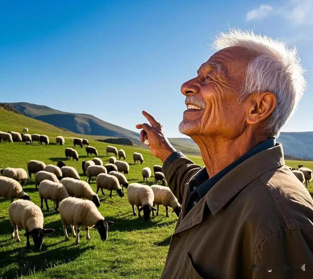 王老汉家里的羊多猪也多 ,这两年好不得意 ,虽然家畜的行情不好 ,但不耽误做好人