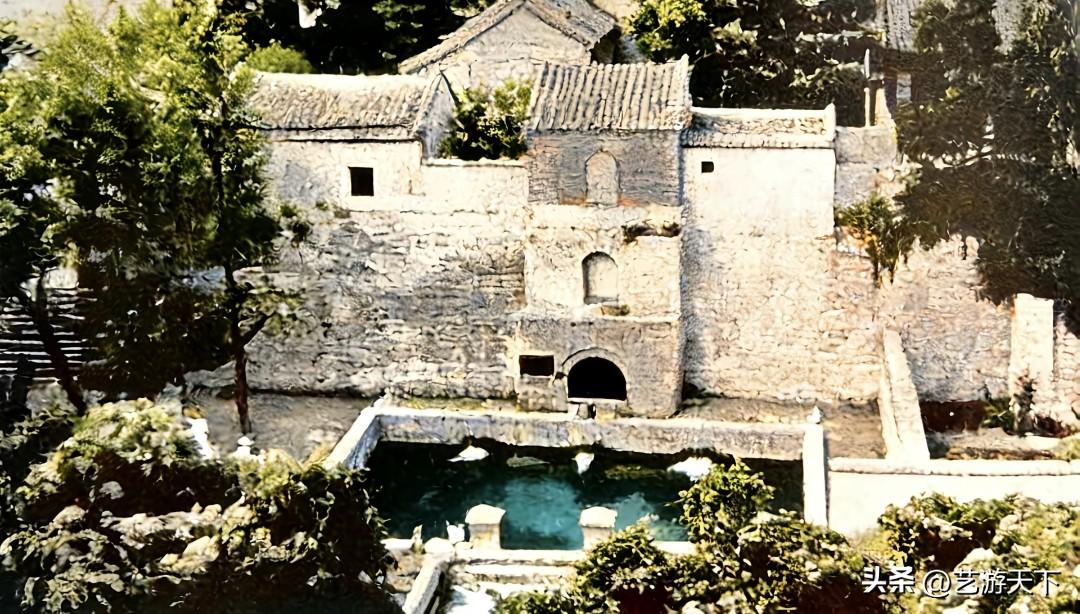 济南黑虎泉老照片对比图