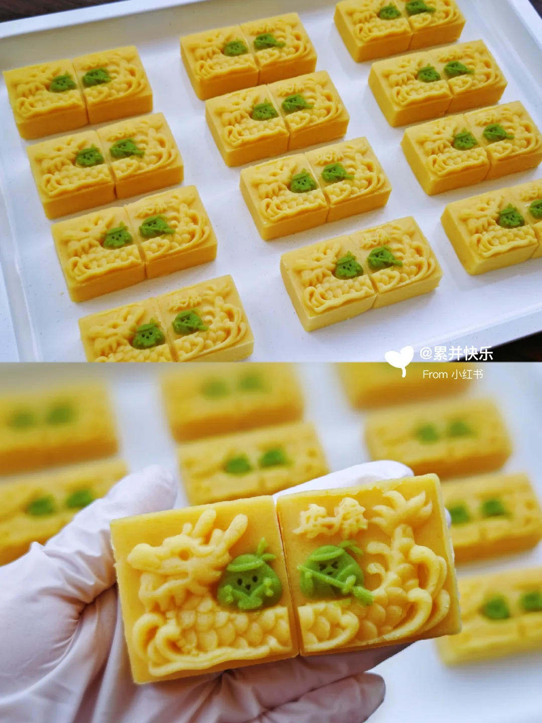 夏日必备！低糖冰凉绿豆糕清凉解暑小甜点