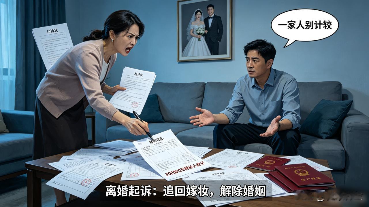 老公偷偷给他弟买房，用的是我的嫁妆钱

我存了五年的嫁妆，三十万，不翼而飞。查了