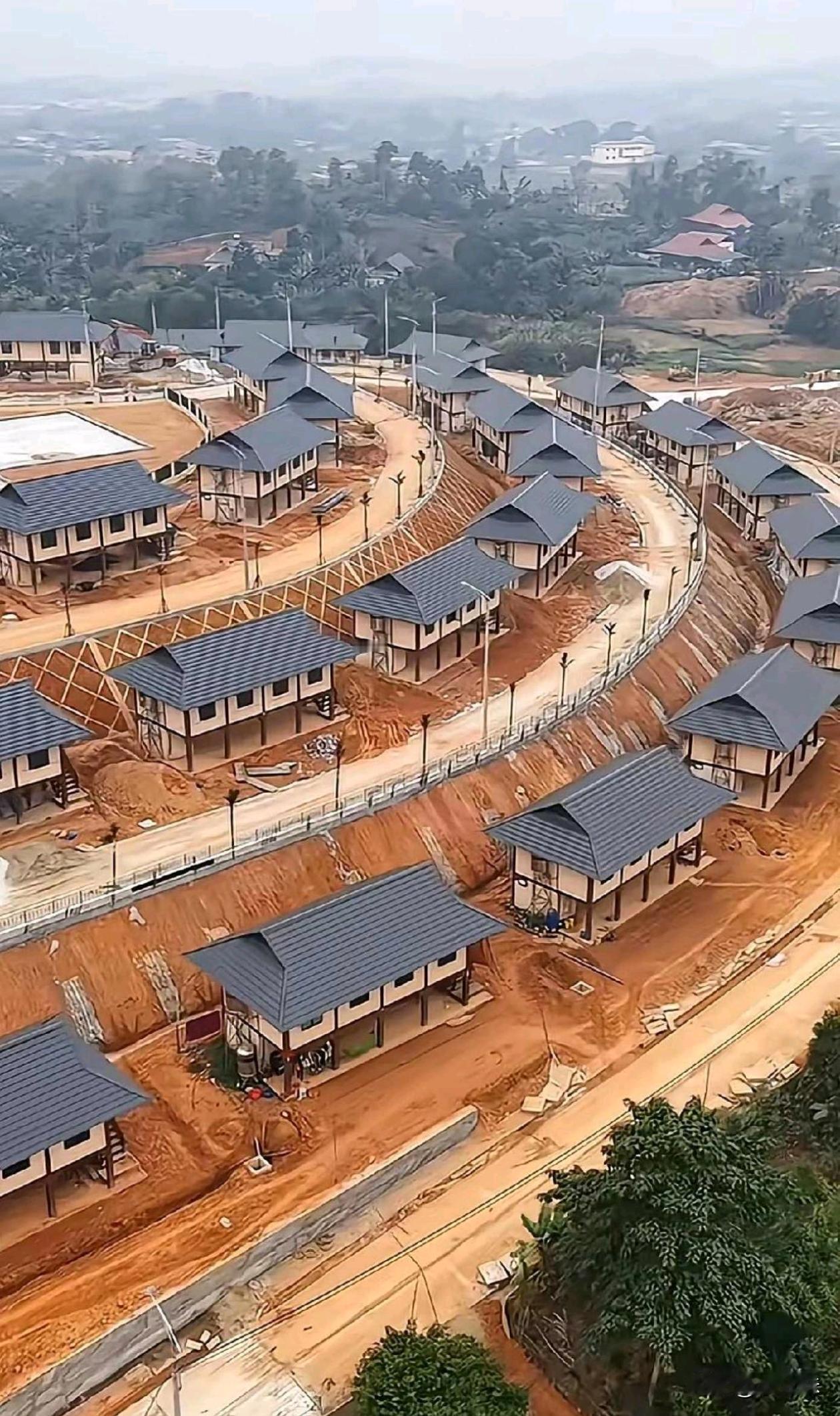 这是在建新农村吗？