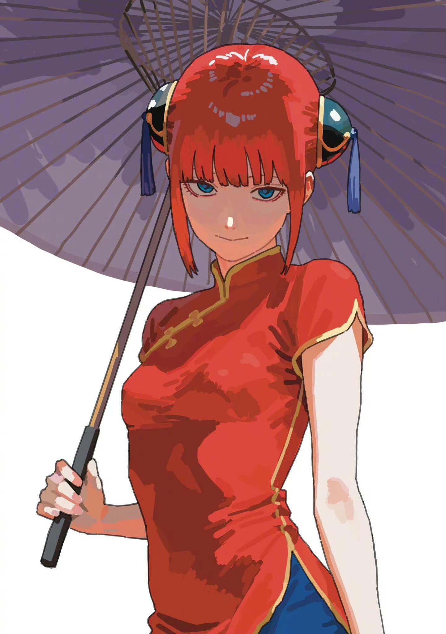 ❤️‍🩹from.h4sh1rnoto动漫头像-动漫壁纸-银魂-神乐 ​​​