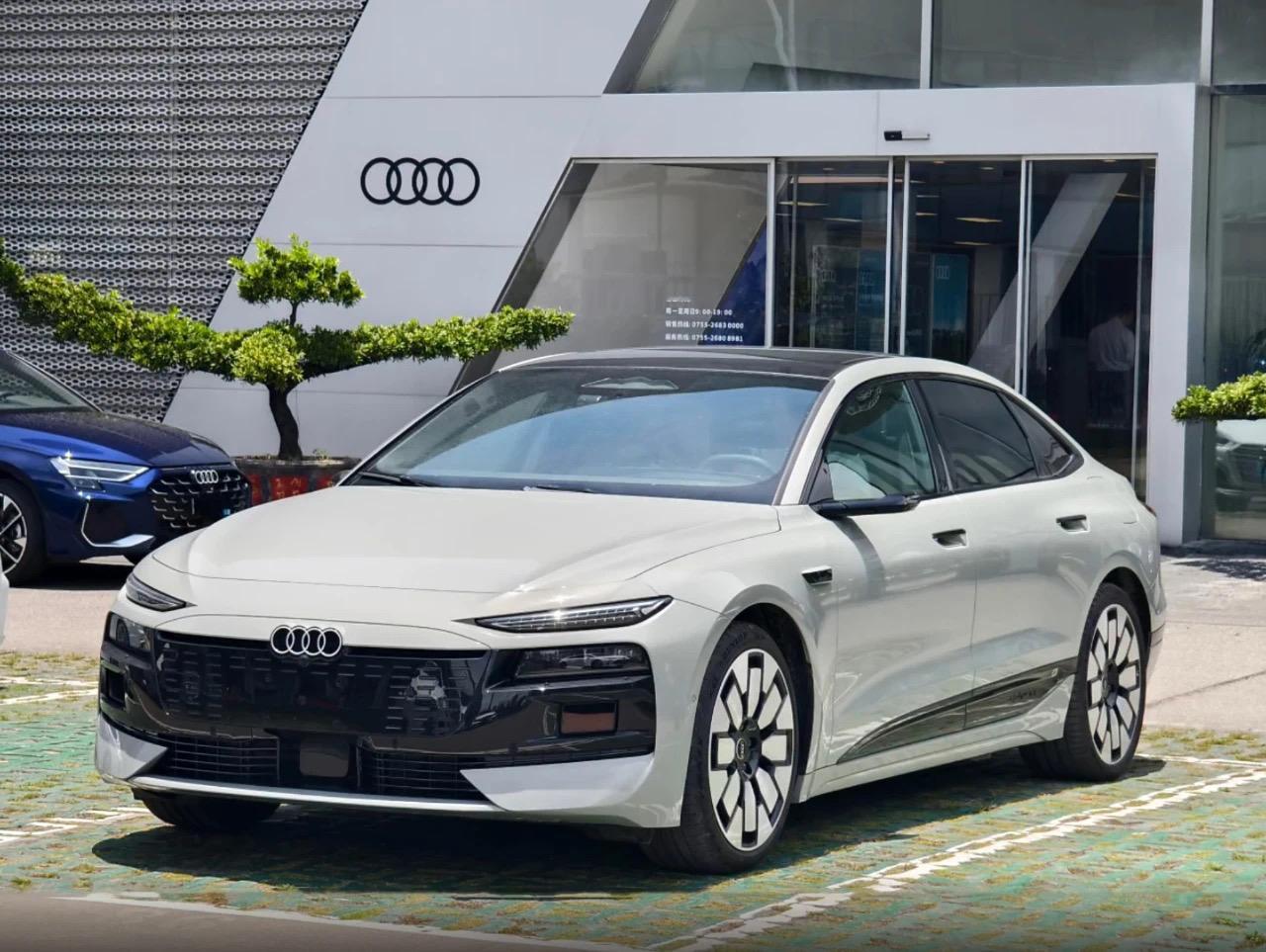 你选纯电还是燃油？全新奥迪A6L e-tron实车到店

全新奥迪A6L e-t