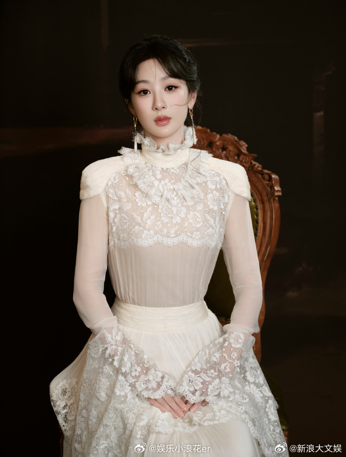 杨紫法式蛋糕裙 紫妹你是一块甜甜的小蛋糕~ ​​​