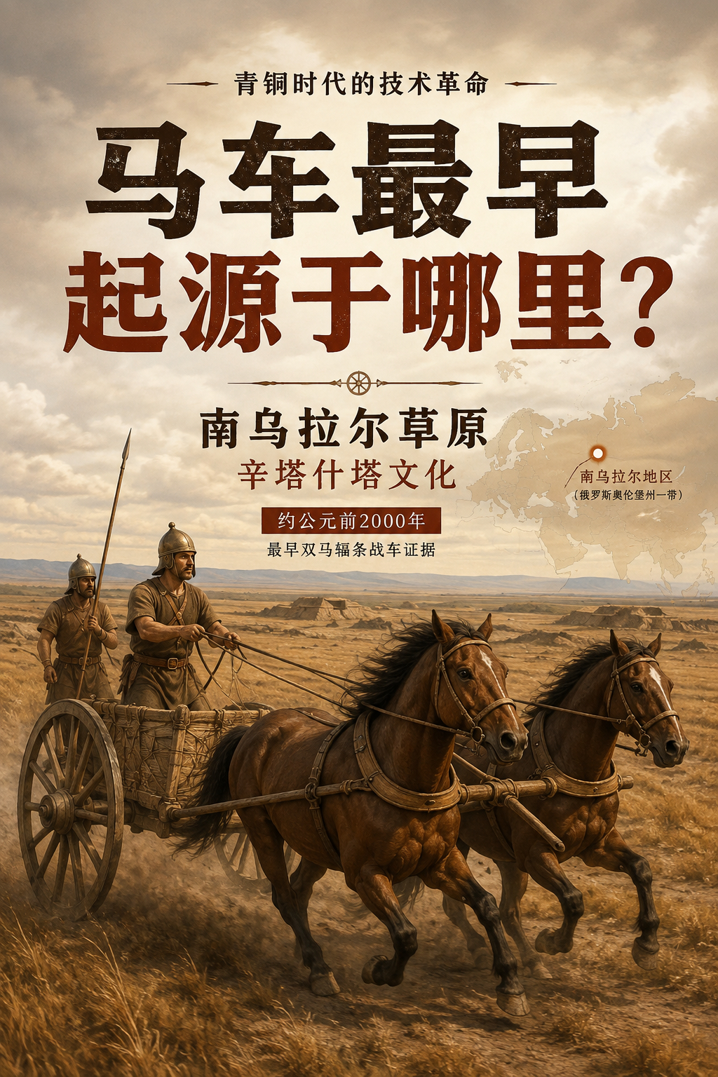 马车最早起源自哪里？Claude对此解答："马车"这个问题其实要拆成两层——"轮
