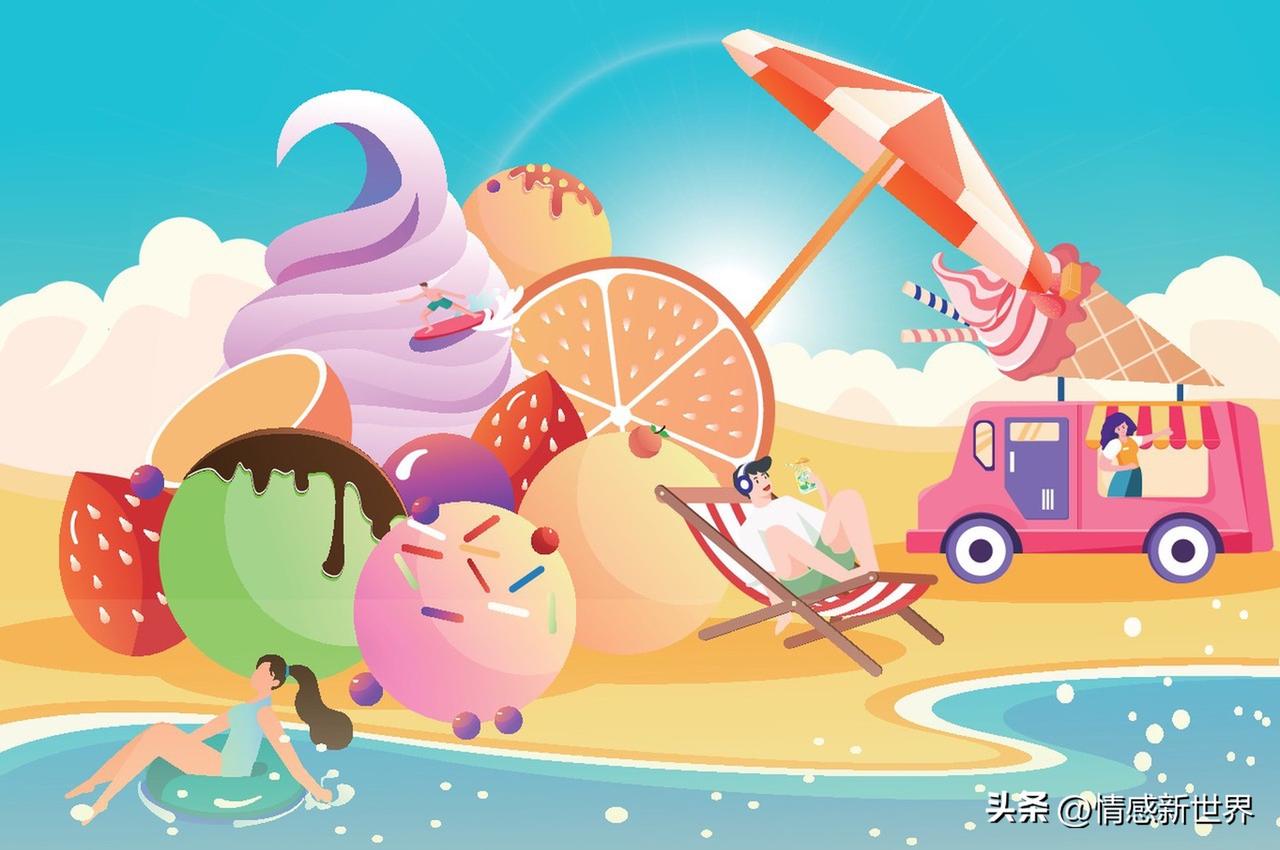 夏日生活随记 夏日的生活就像一首欢快的交响曲。
白天，太阳像个大火球，炙烤着大地