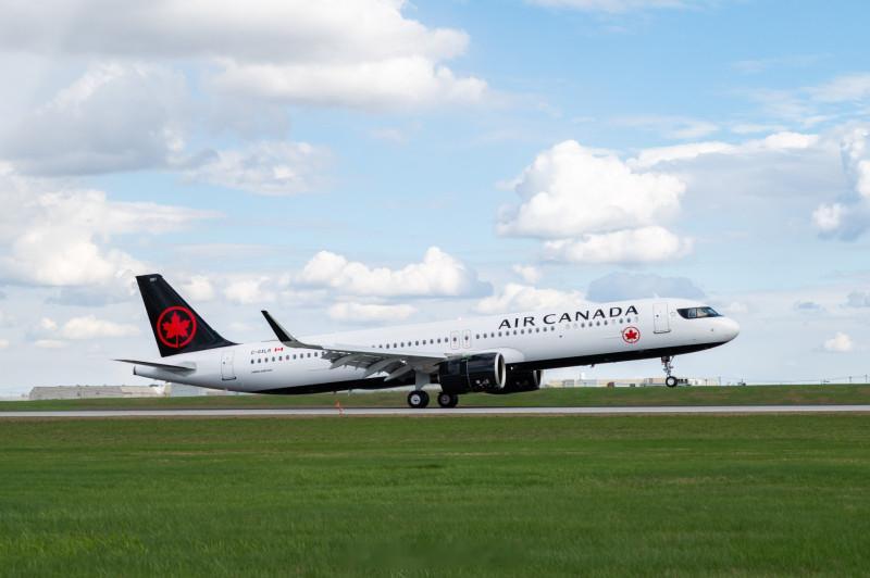 【加拿大航空首架A321XLR投入商业运营】据加拿大航空消息，当地时间6月9日，