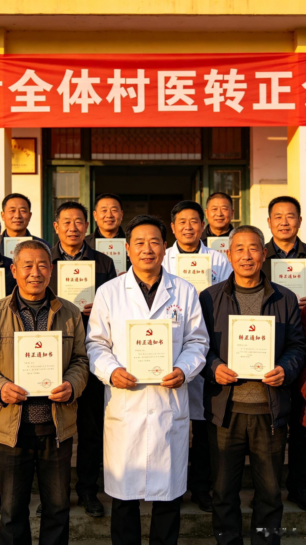 全体村医“转正”：筑牢健康根基，稳定基层医卫队伍
 
村医是守护亿万农民健康的“