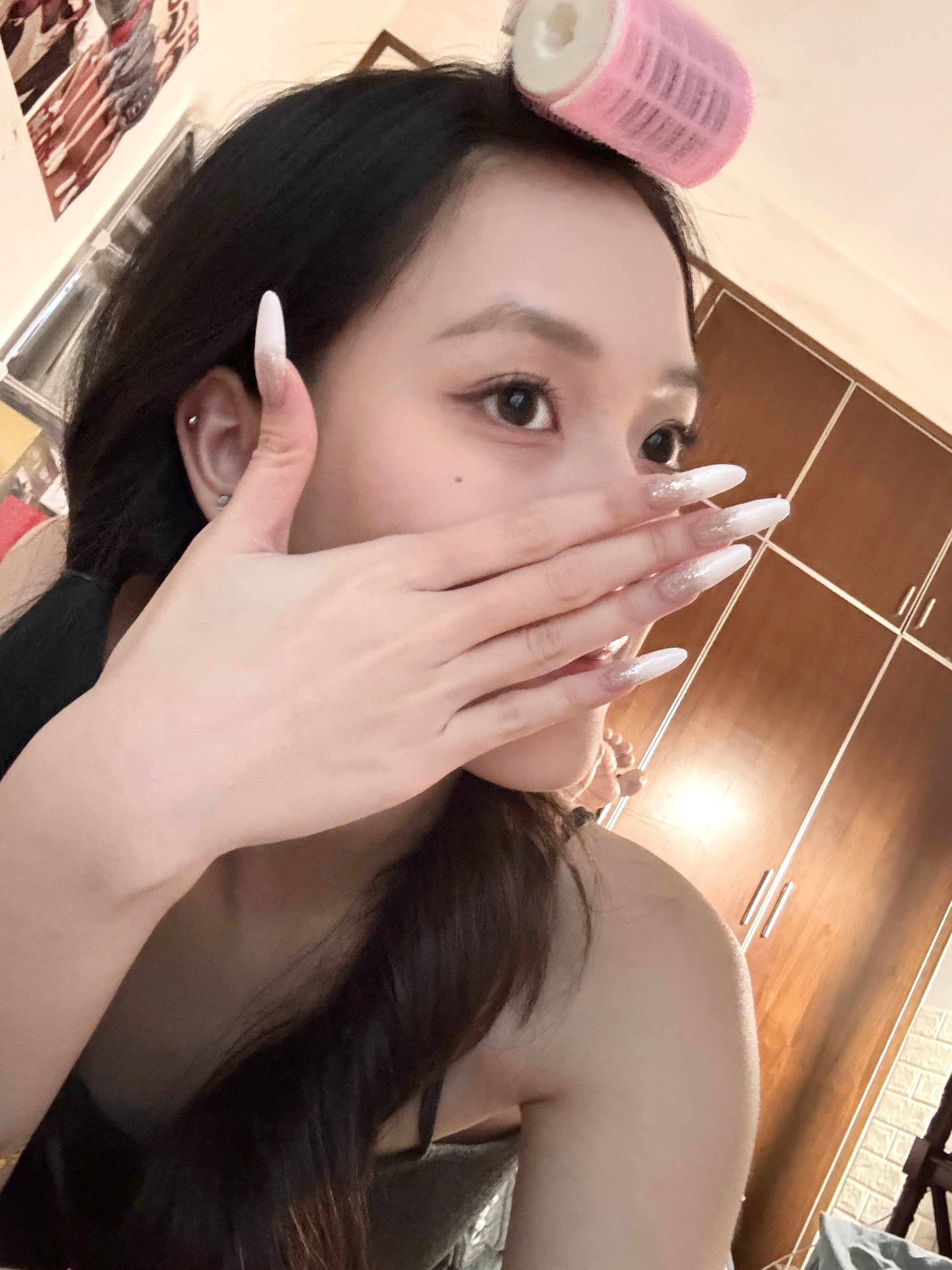 炫耀一下给自己做的美甲 ​​​