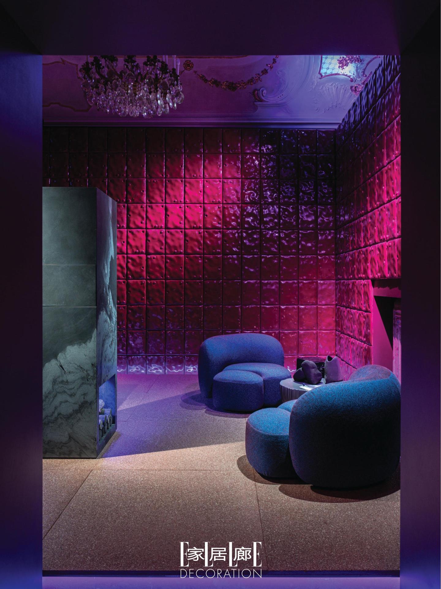 为庆意大利版ELLE DECOR庆创刊35周年，于米兰呈现设计师Pat...