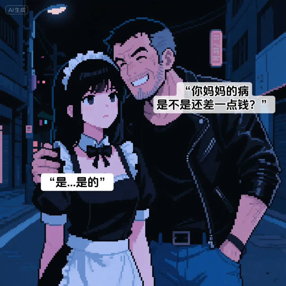 我大抵是病了，开始以貌取人。