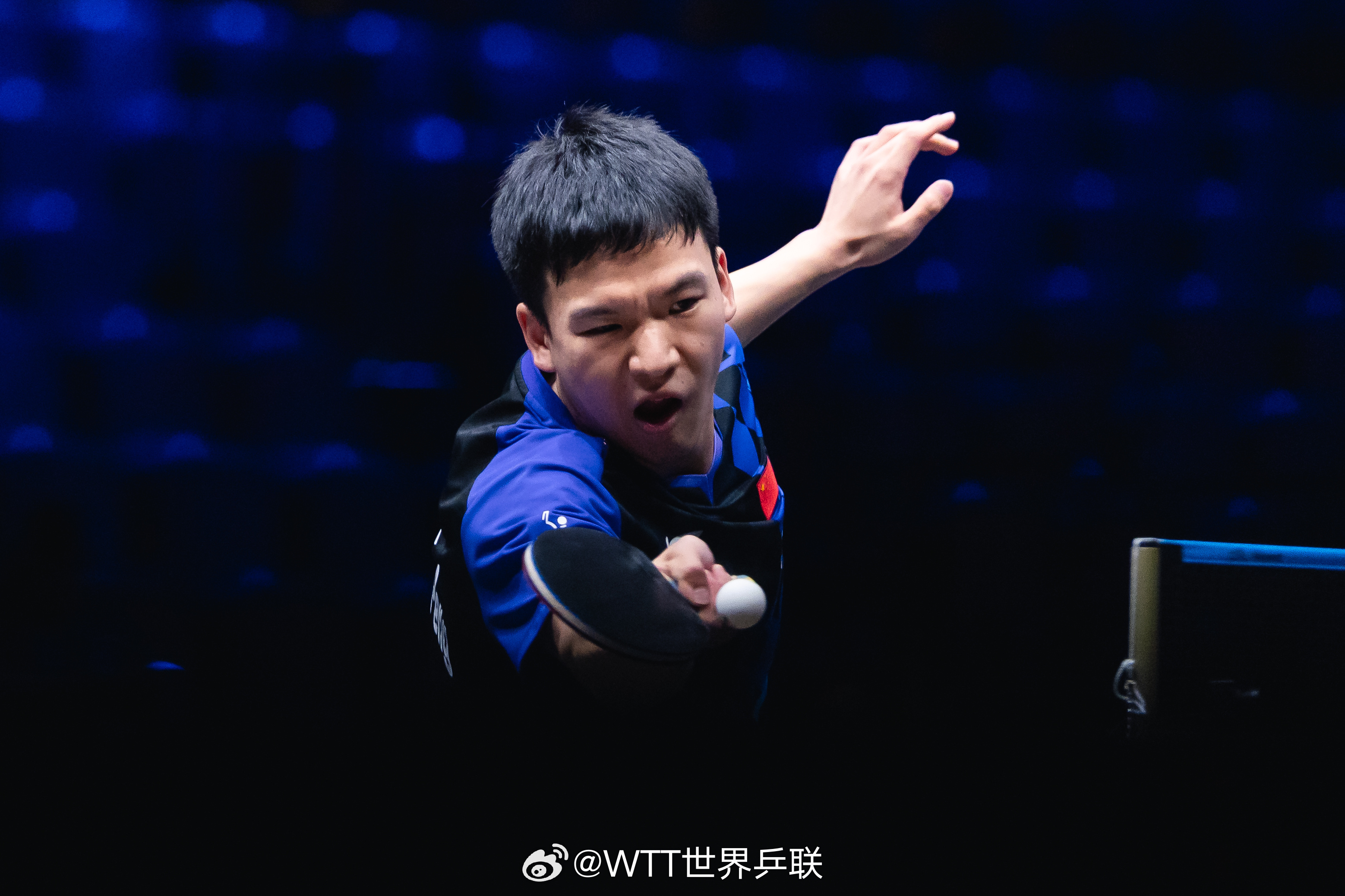 #向鹏vsA勒布伦# WTT欧洲大满贯瑞典站男单首轮，艾利克斯·勒布伦3-0战胜