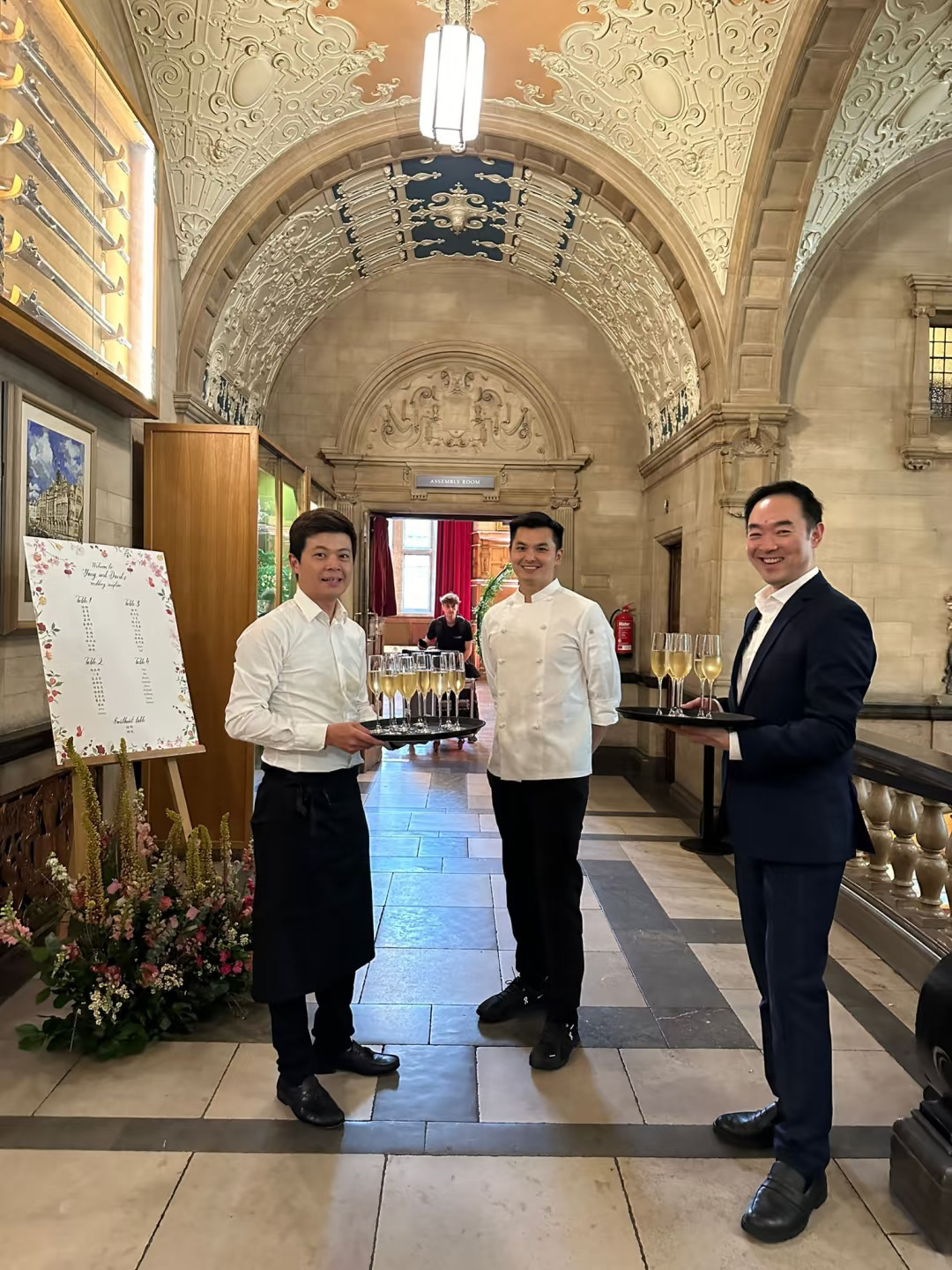 为了Oxford 结婚吃上18道中餐，我们有多拼