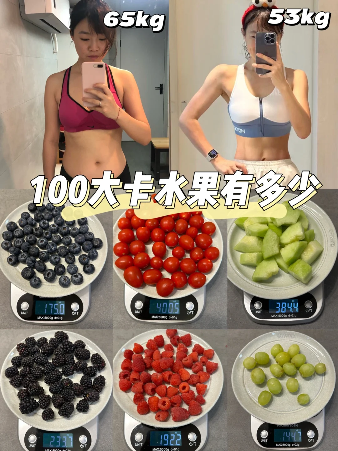 【减脂干货】24斤🔚减脂人吃水果必看攻略！