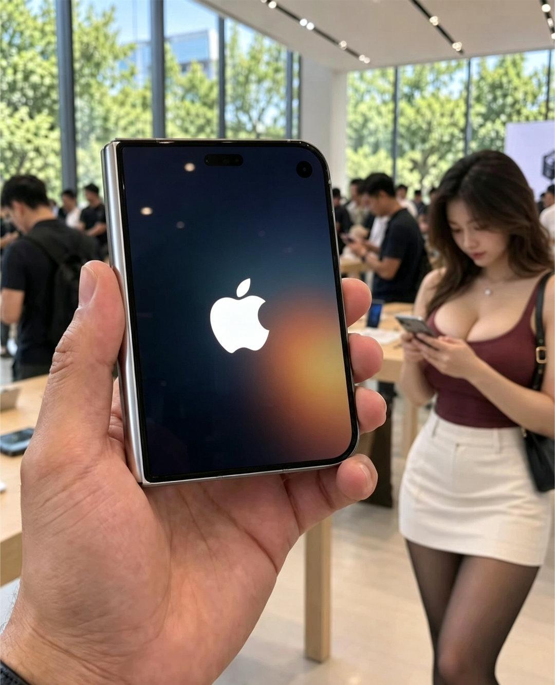 我有个朋友在群里说，这次的苹果折叠屏手机，销量能超过国产吗？
你们猜猜，今年的i
