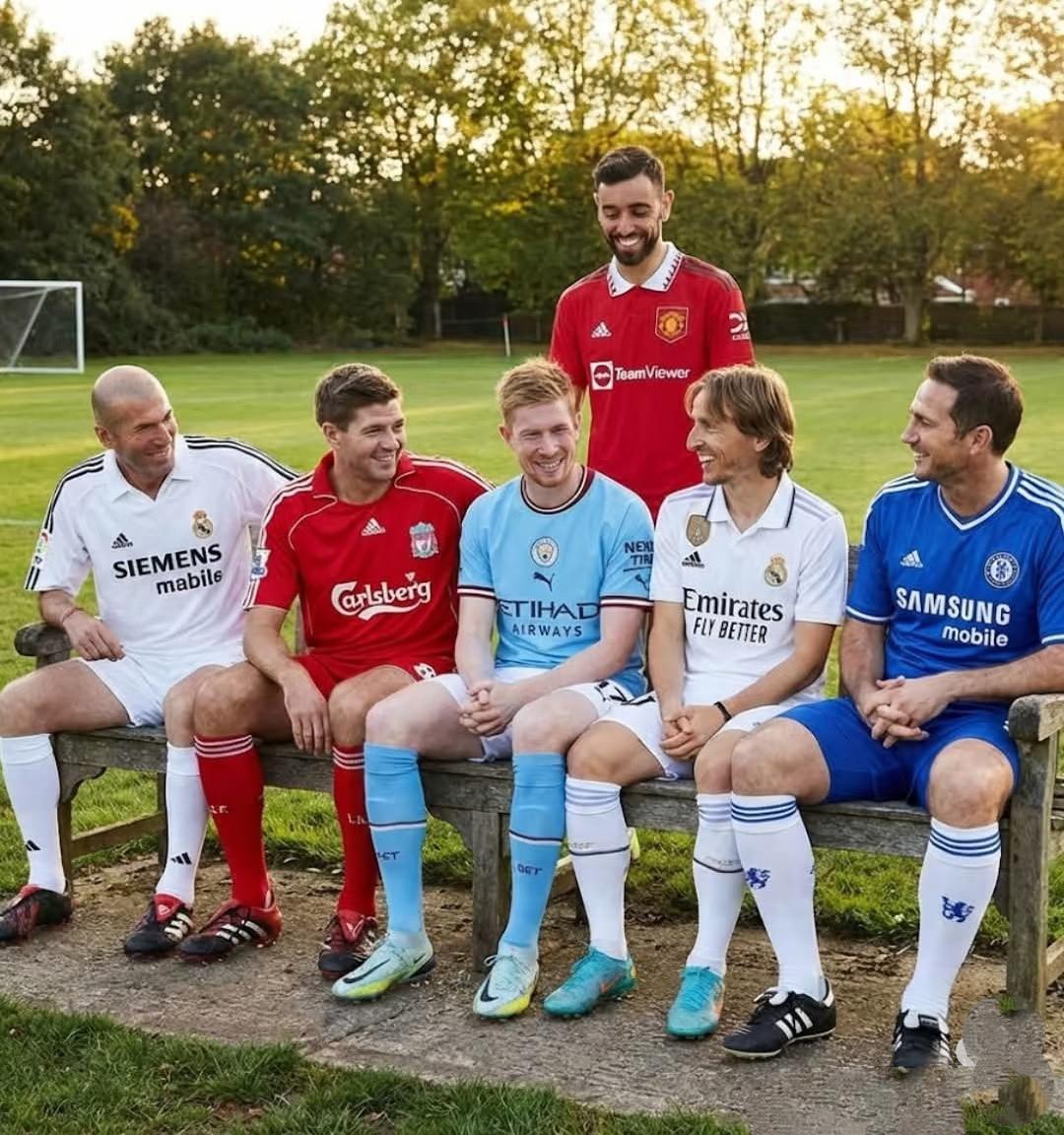 网上问，B费能换谁坐下来？

他没有大赛冠军，恐怕谁都替不了。

齐达内冠军太多