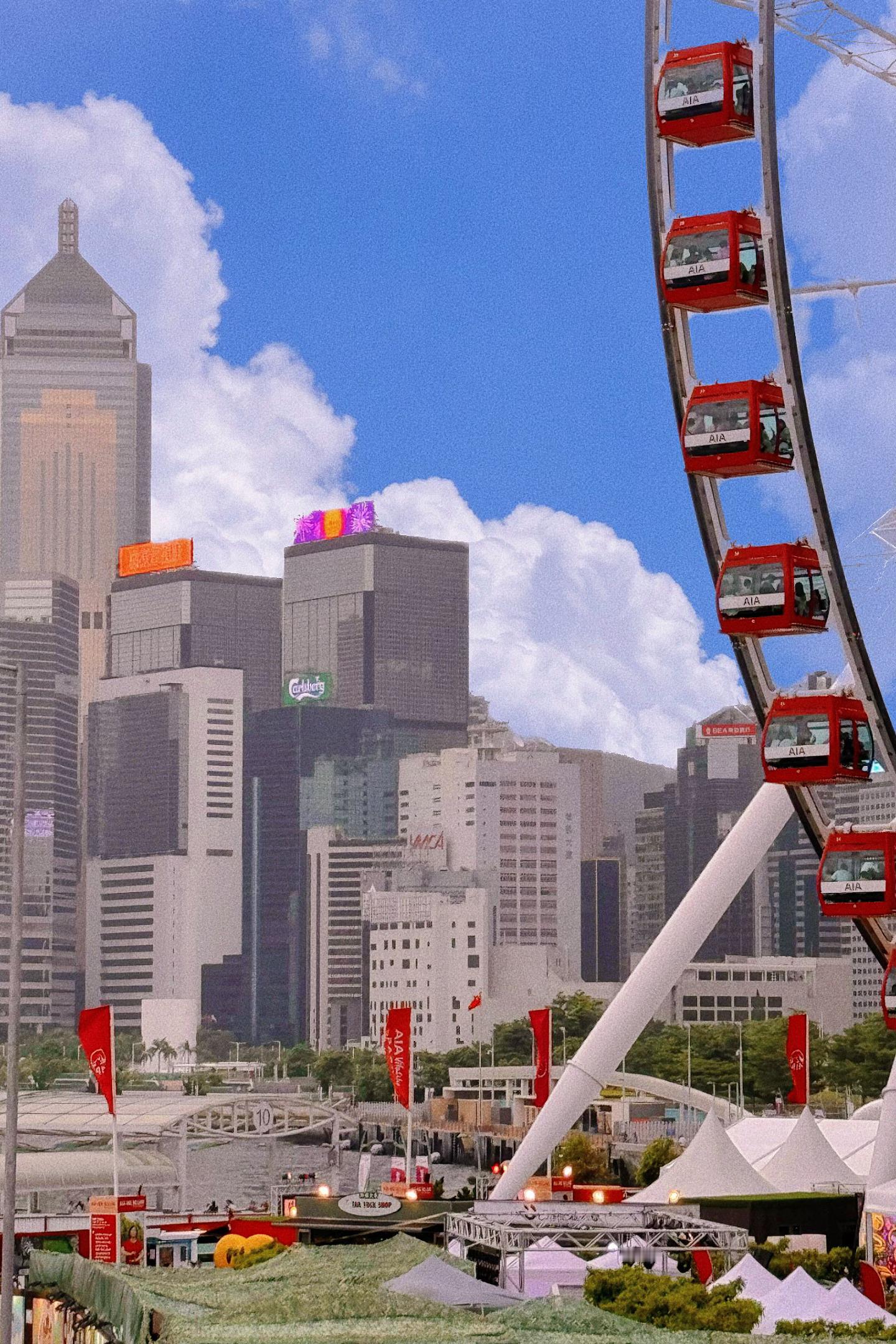 每次总能走马观花的找到一些新鲜的角度看香港#团子的旅游日记# ​​​