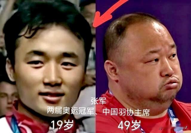 张 军 落 马原因竟是因为胖？

两届奥 运冠 军，现任羽协主  席落 马被查，
