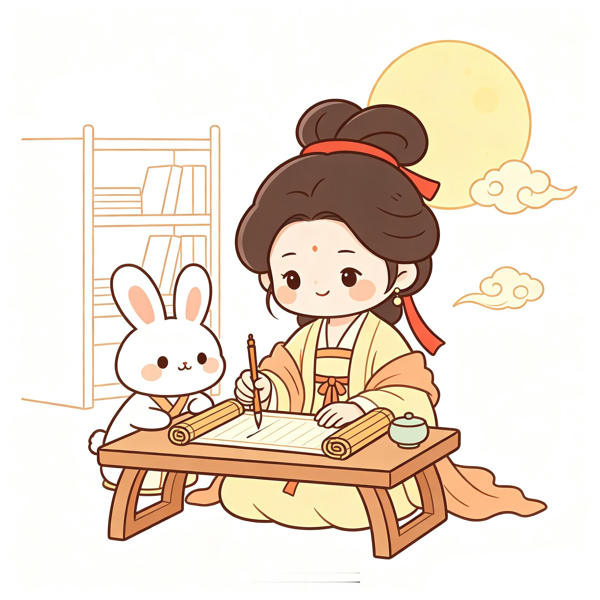 嫦娥的多彩生活国内画师安利计划嫦娥 ​​​