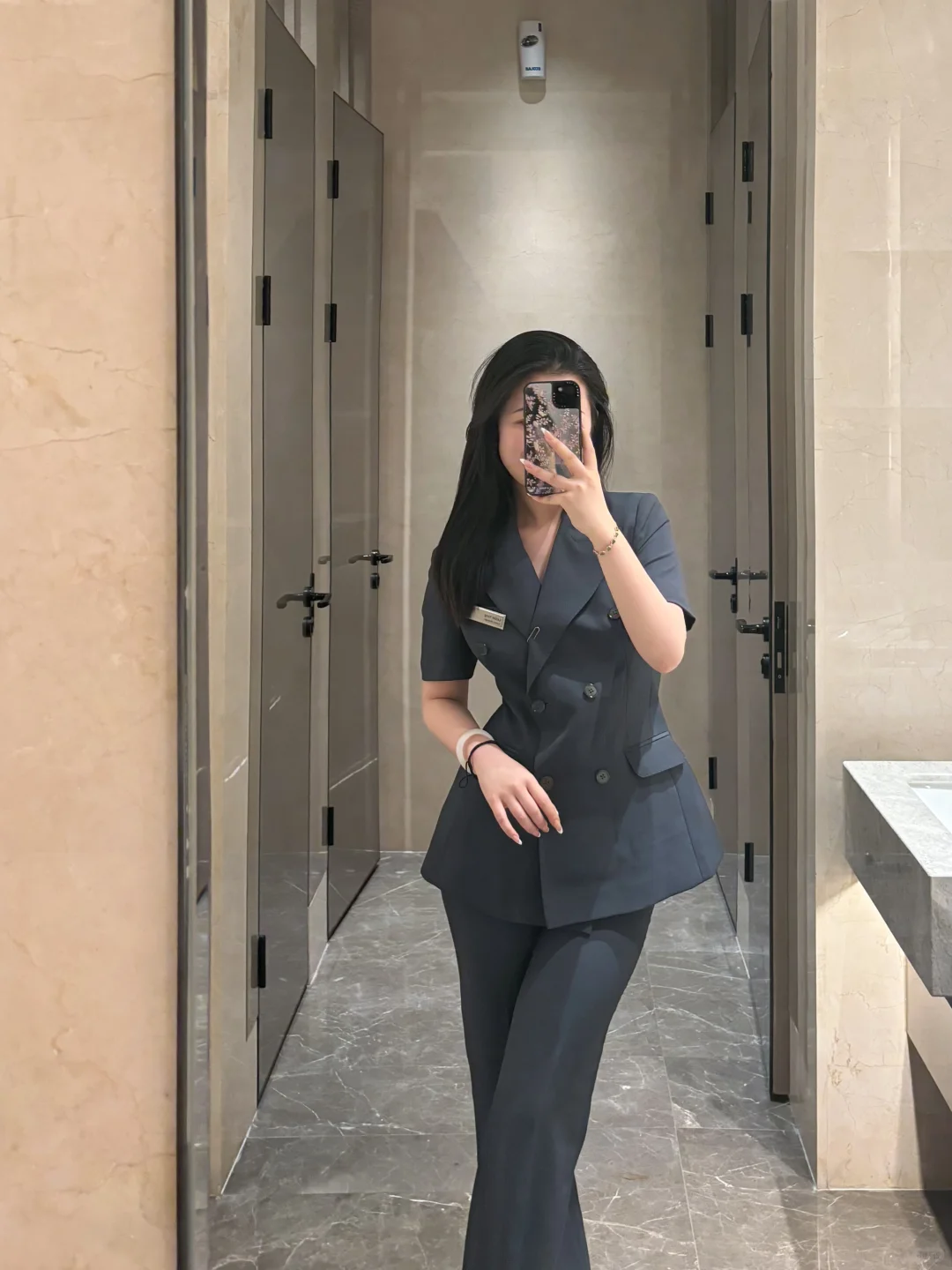 通勤ootd I 酒店打工人正装裤装