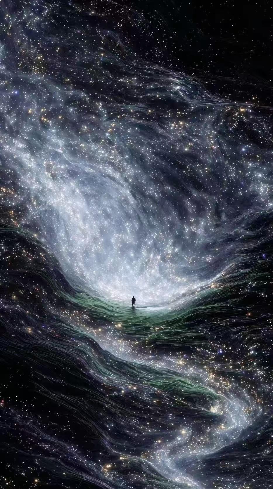 人在宇宙中的渺小！