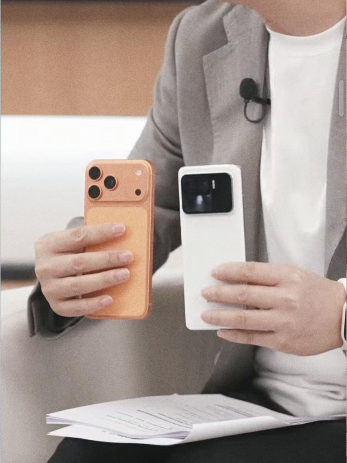 看了卢伟冰的直播，这几点没想到
1，小米17P背屏花了10亿
2，Xiaomi1