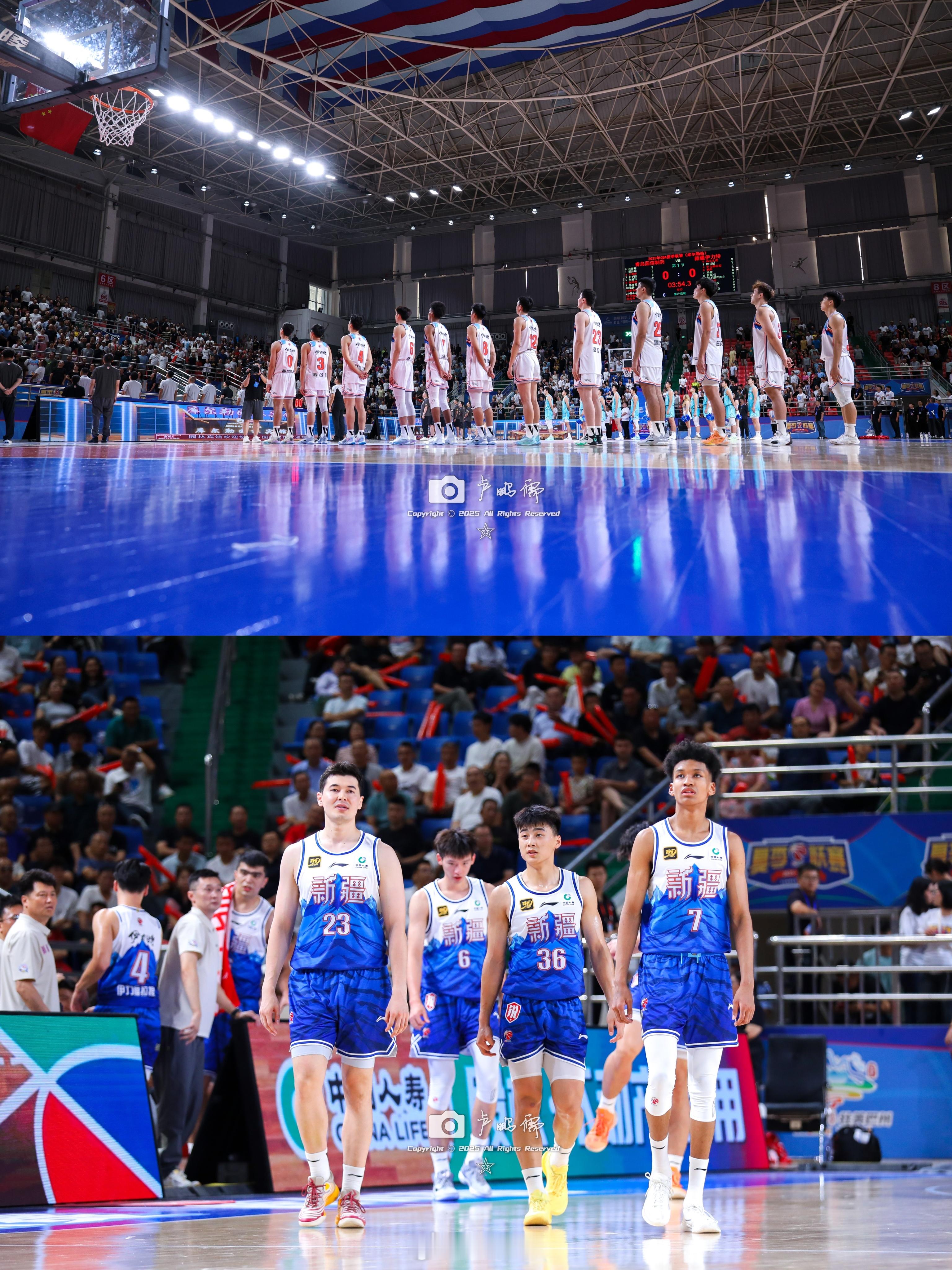 分享几张夏季联赛库尔勒站的精彩瞬间🏀赛事拍摄结束，启程返乌✈️我的观赛搭子新疆