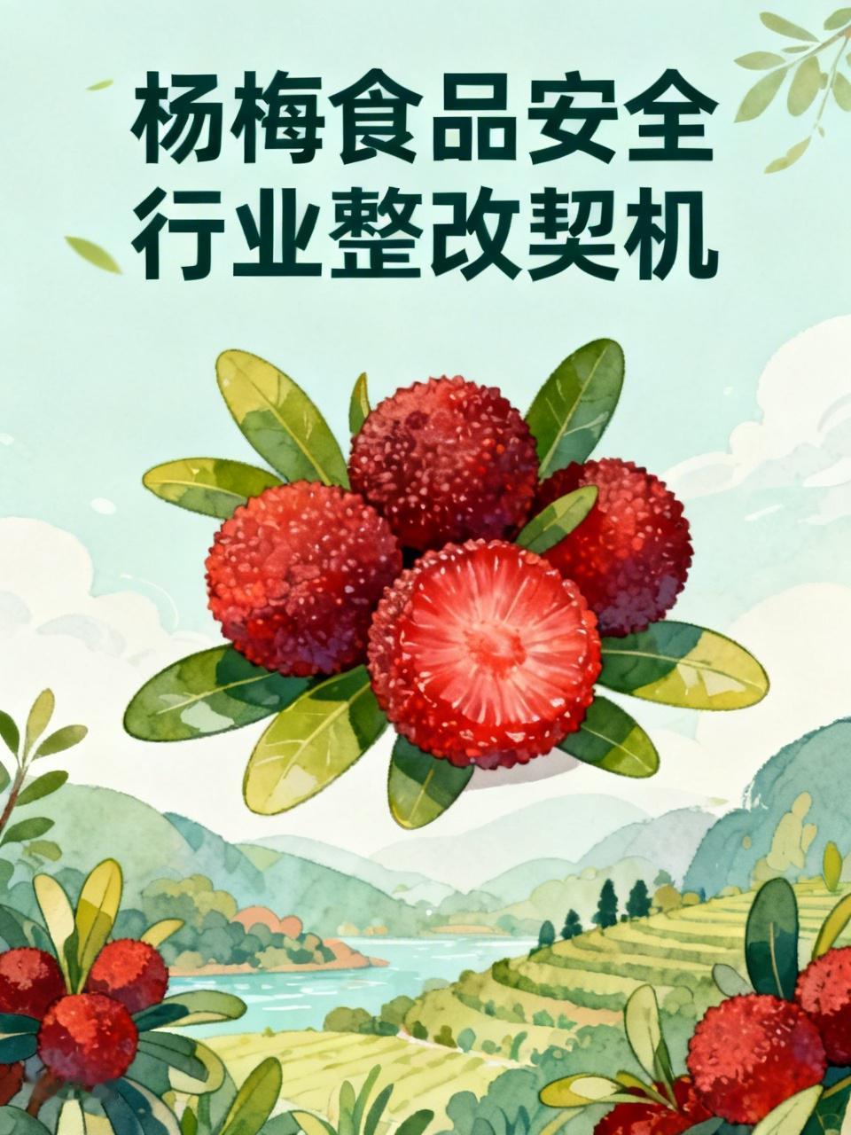 有没有想过，这次漳州杨梅事件可以作为各个食品相关行业整改和迷途知返的一个很好的机